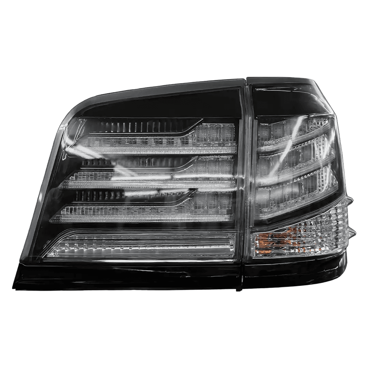 Lexus LX570 Smoke Tail Light Assembly Set 4PCS OEM Style 2013-2015