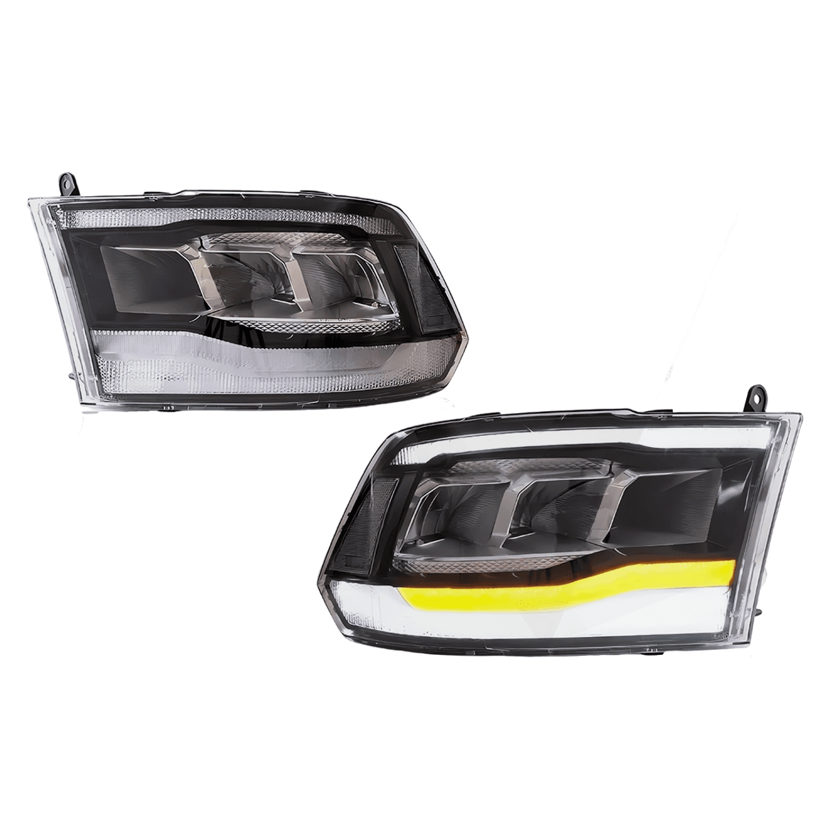 Dodge Ram 1500 2500 3500 2009-2018 Vland LED Headlights