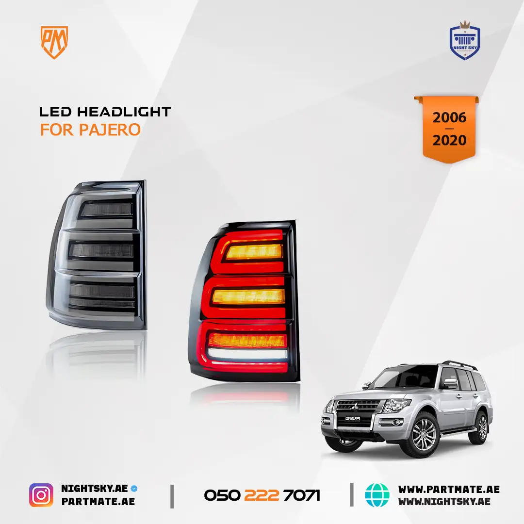 Mitsubishi Pajero V93 V97 2006-2020 LED Tail Lights