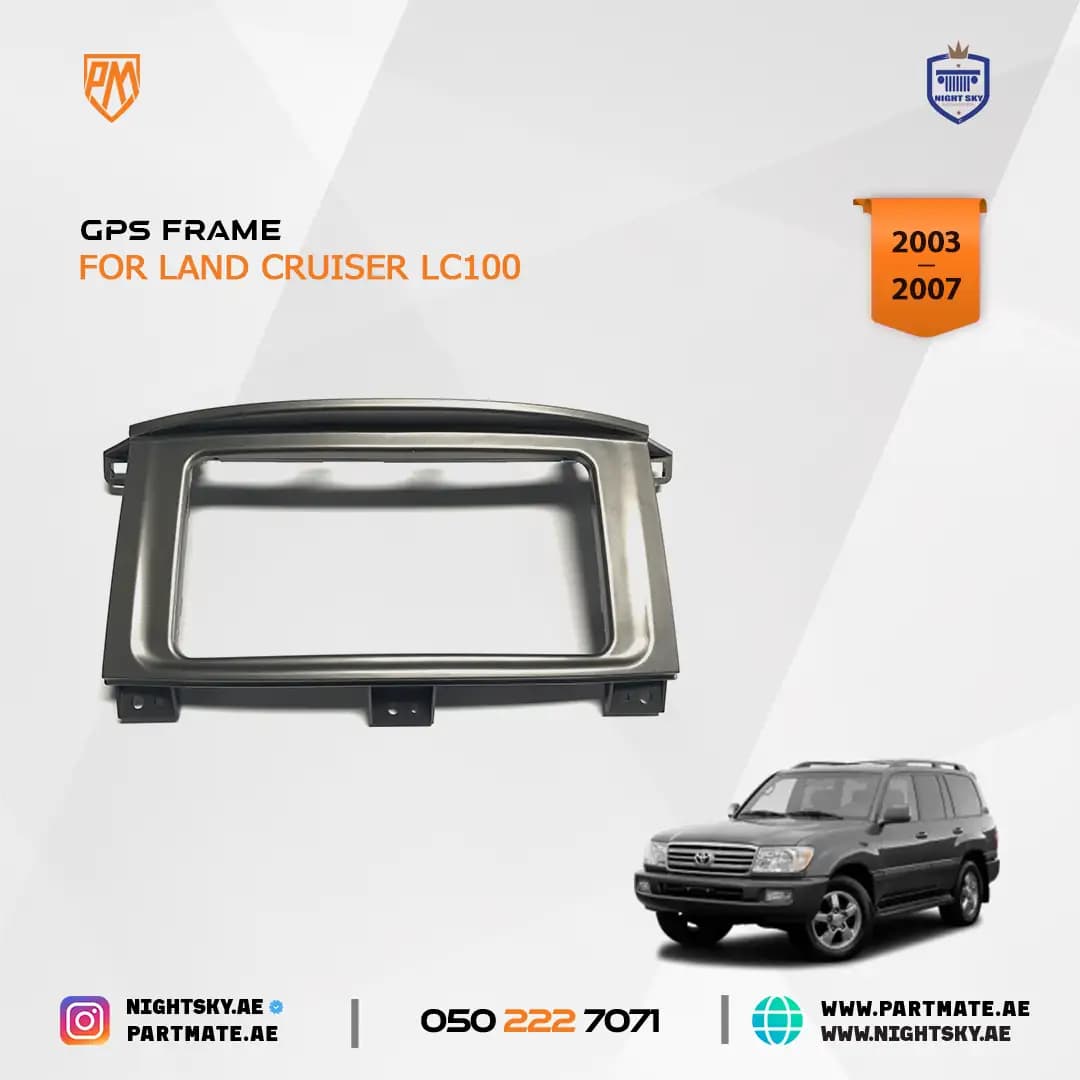 Toyota Land Cruiser LC100 GPS Navigation Trim Frame 4500 / 4700