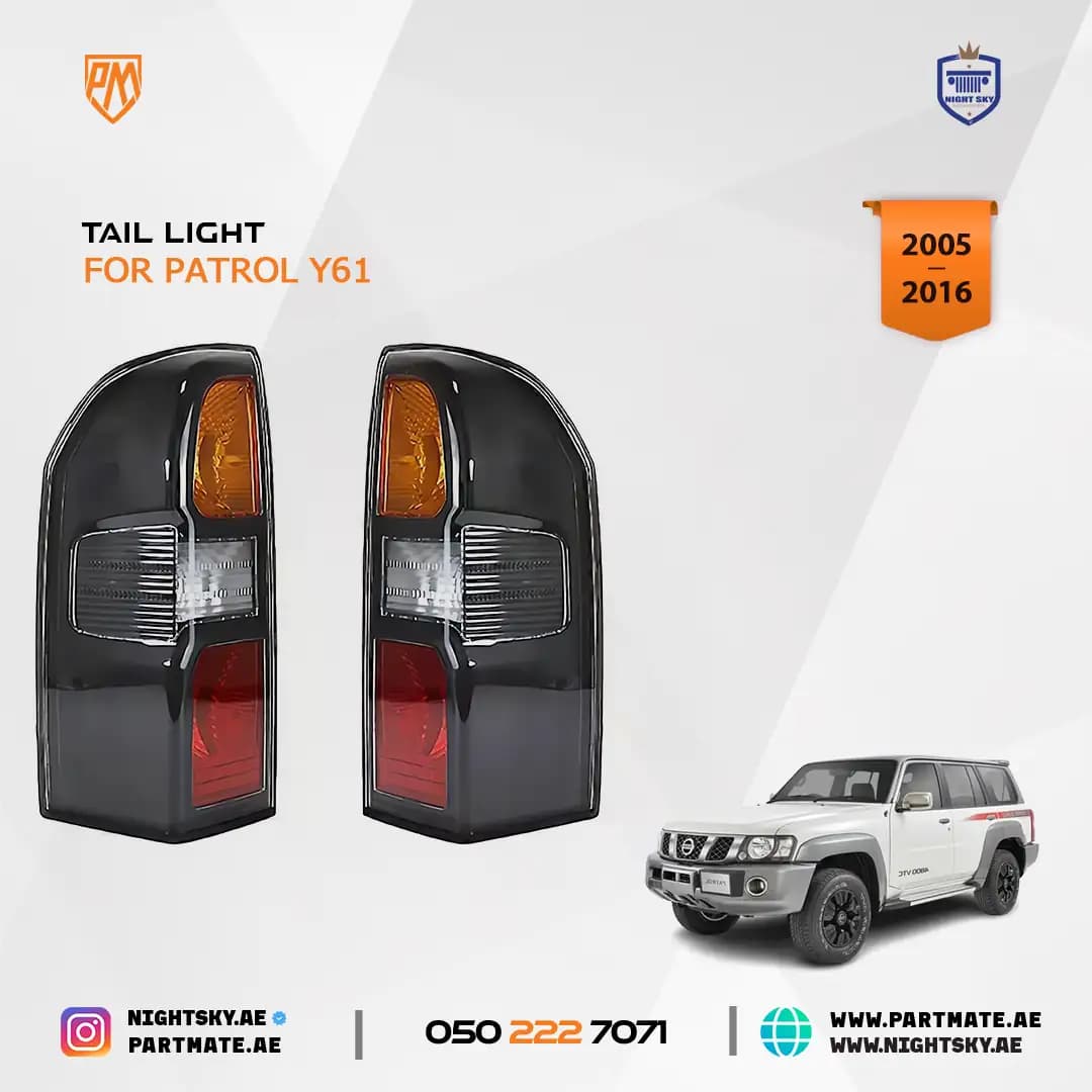 Nissan Patrol Y61 VTC 2004-2016 Tail Lights