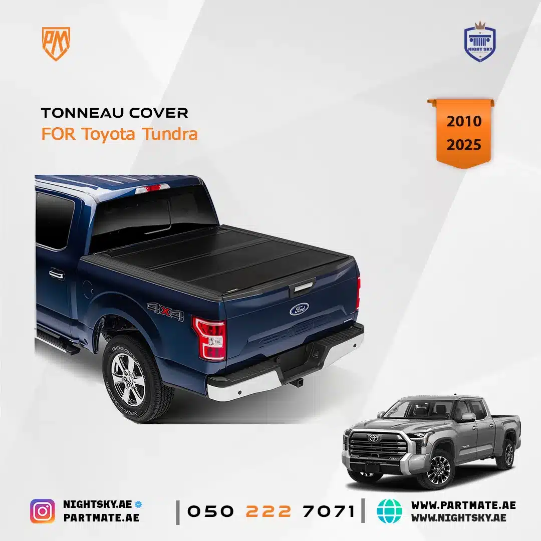 Toyota Tundra Trifold PM Tonneau Cover (2010–2025) – Heavy-Duty Folding Bed Cover