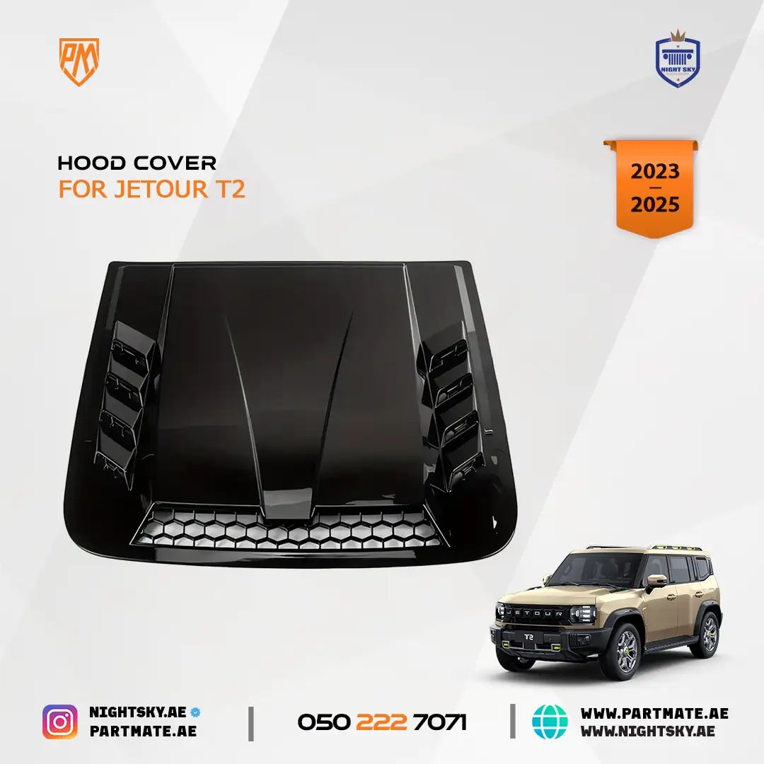 Universal Hood Ventilation Cover ABS Front Engine Airflow Inlet