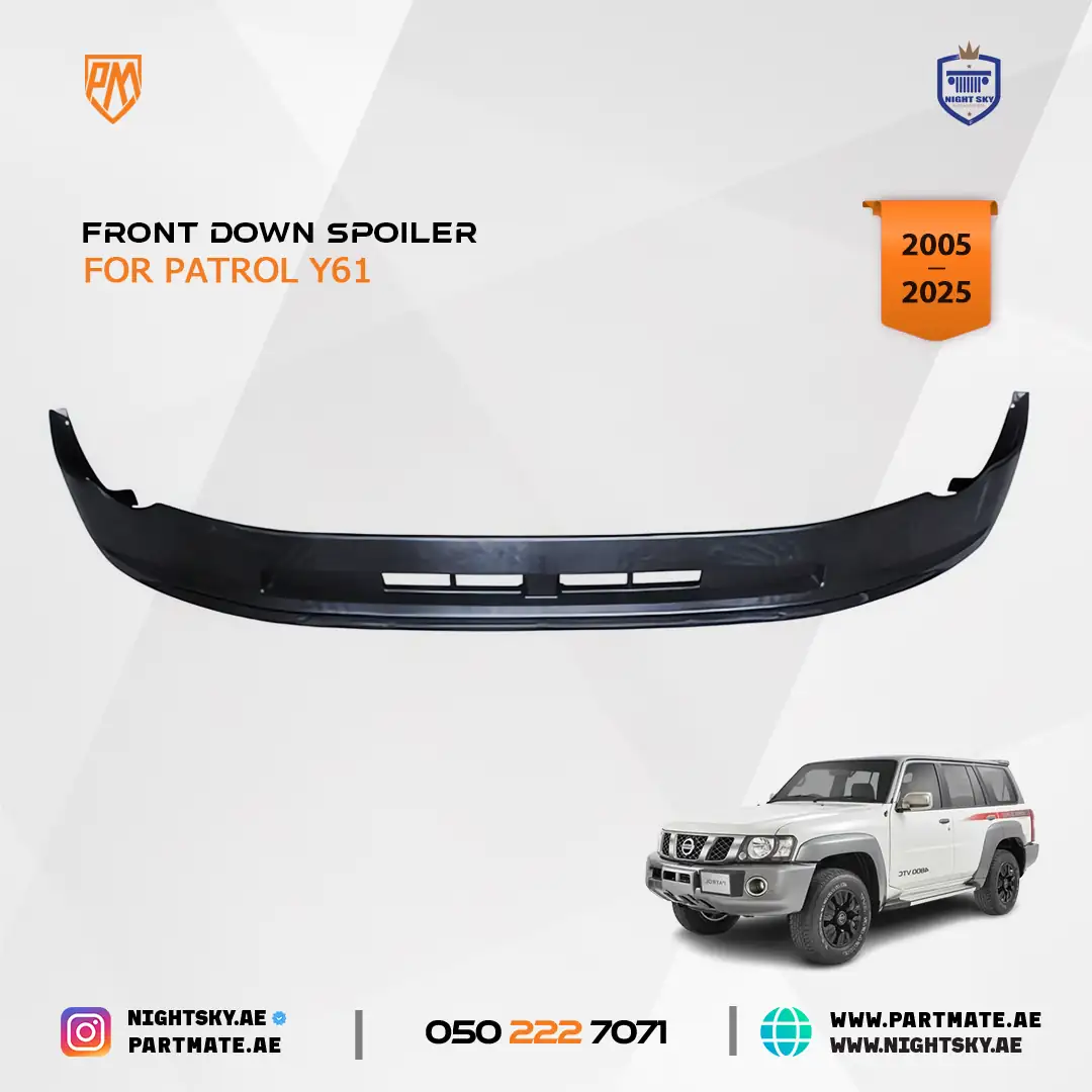 Nissan Patrol Y61 Front Bumper Lip Spoiler 2005-2025