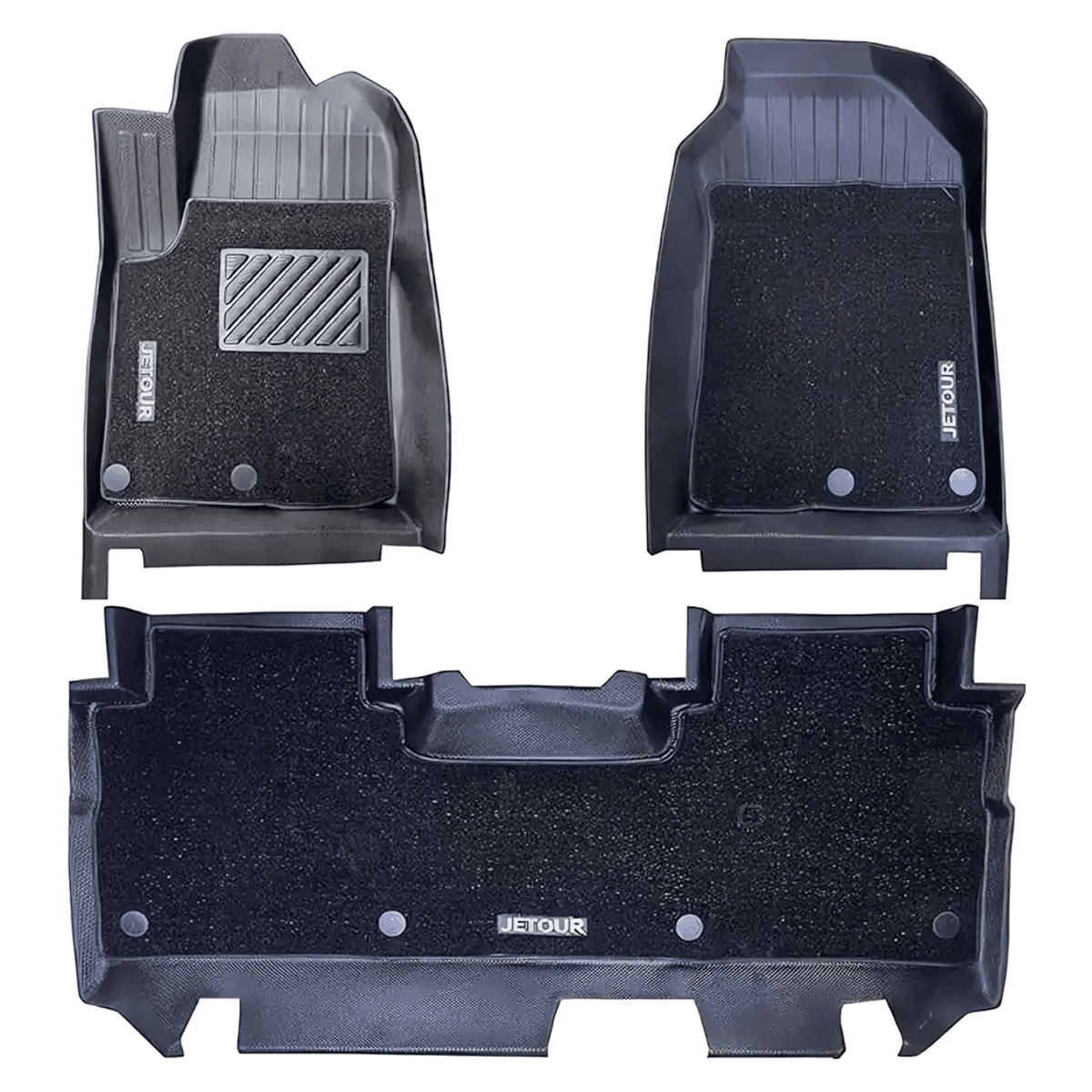 TPE All-Weather Floor Mats for Jetour T2 (2024–2025) – 5 Seats Waterproof Interior Protectors