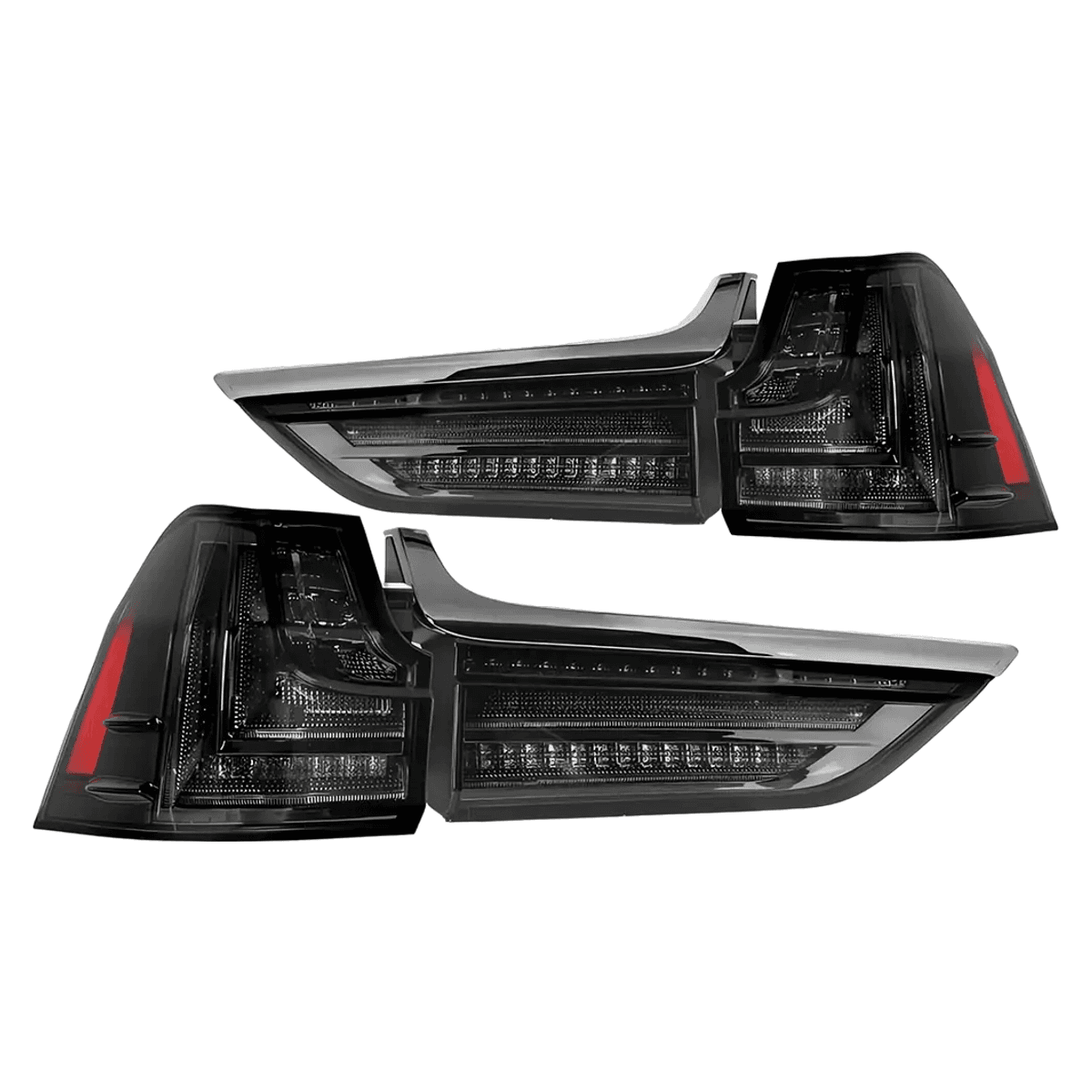 Lexus LX570 Upgraded Smoke LED Tail Lights 2016-2021