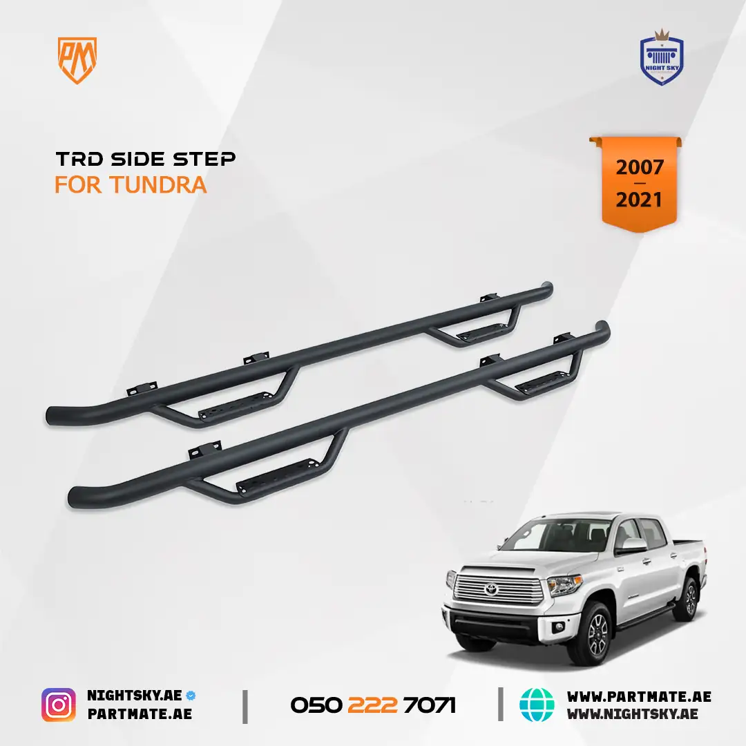 Toyota Tundra TRD Off-Road Style Side Step Running Boards 2007-2021