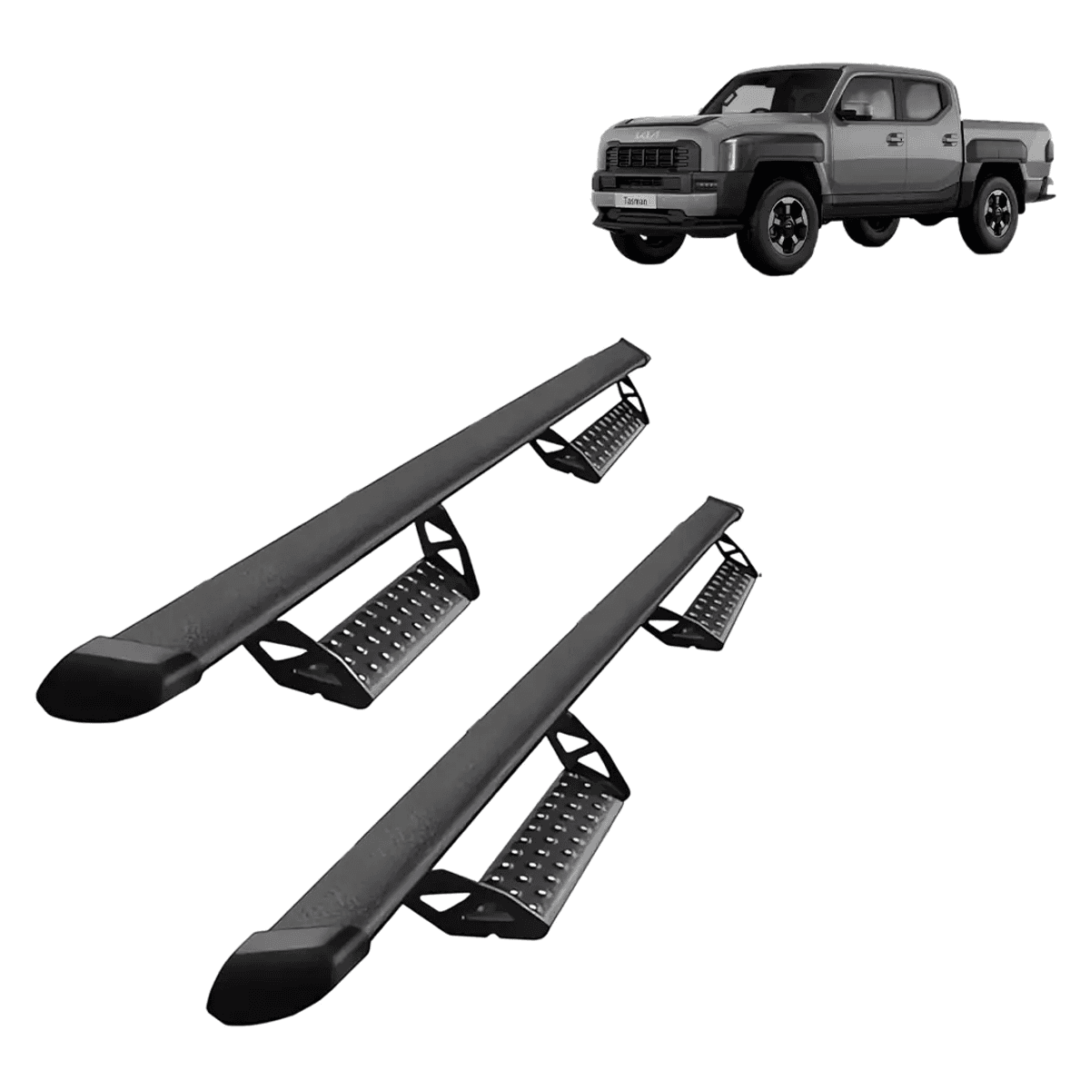 KIA Tasman Off-Road Side Step Running Boards 2024-2026