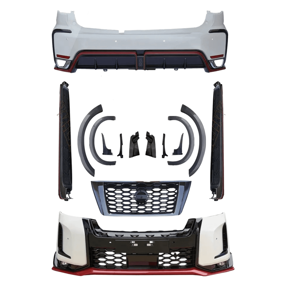 Nismo-Style Body Kit for Nissan Patrol Y62 (2020 FTC Upgrade)