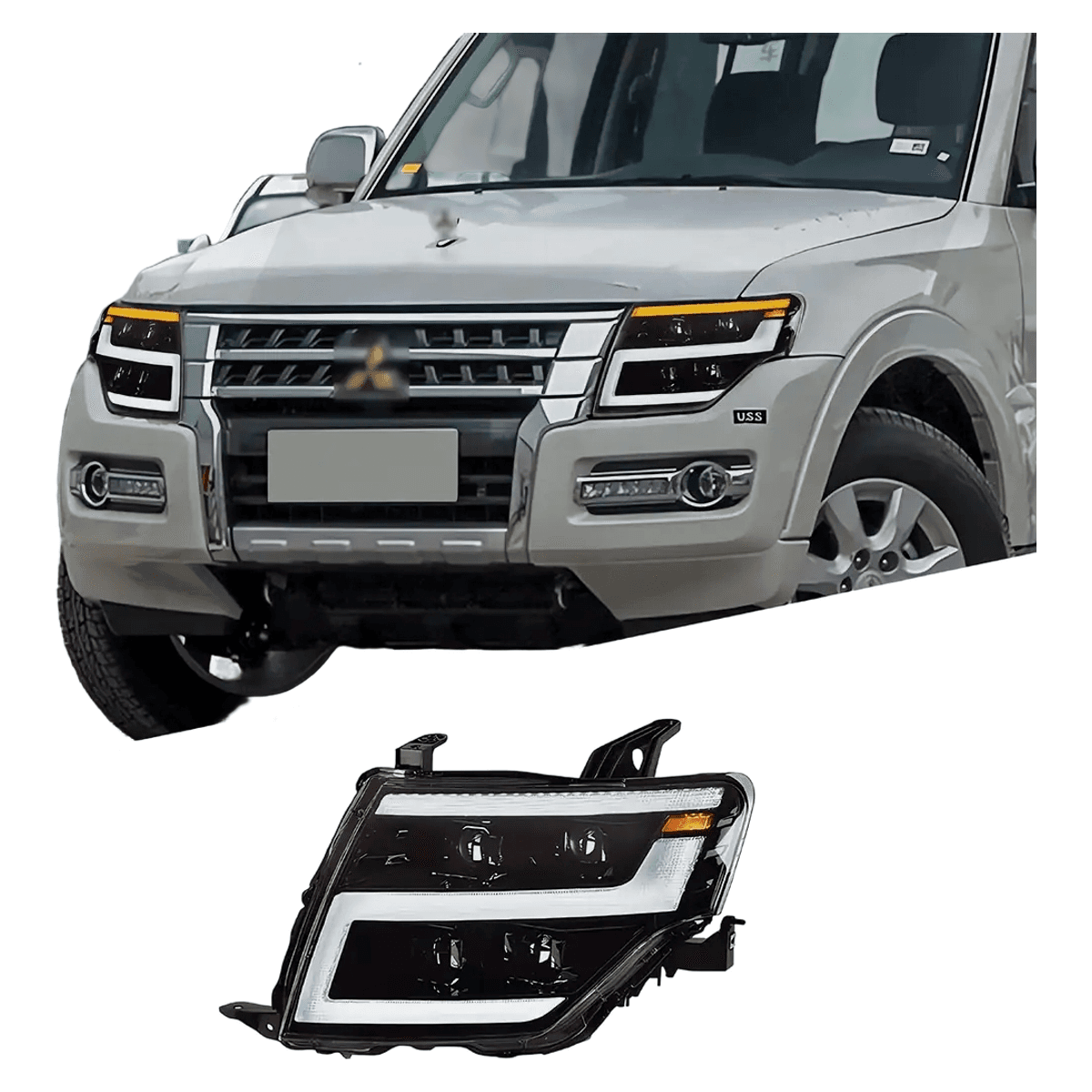 Mitsubishi Pajero V93 V97 2005-2021 LED Headlights