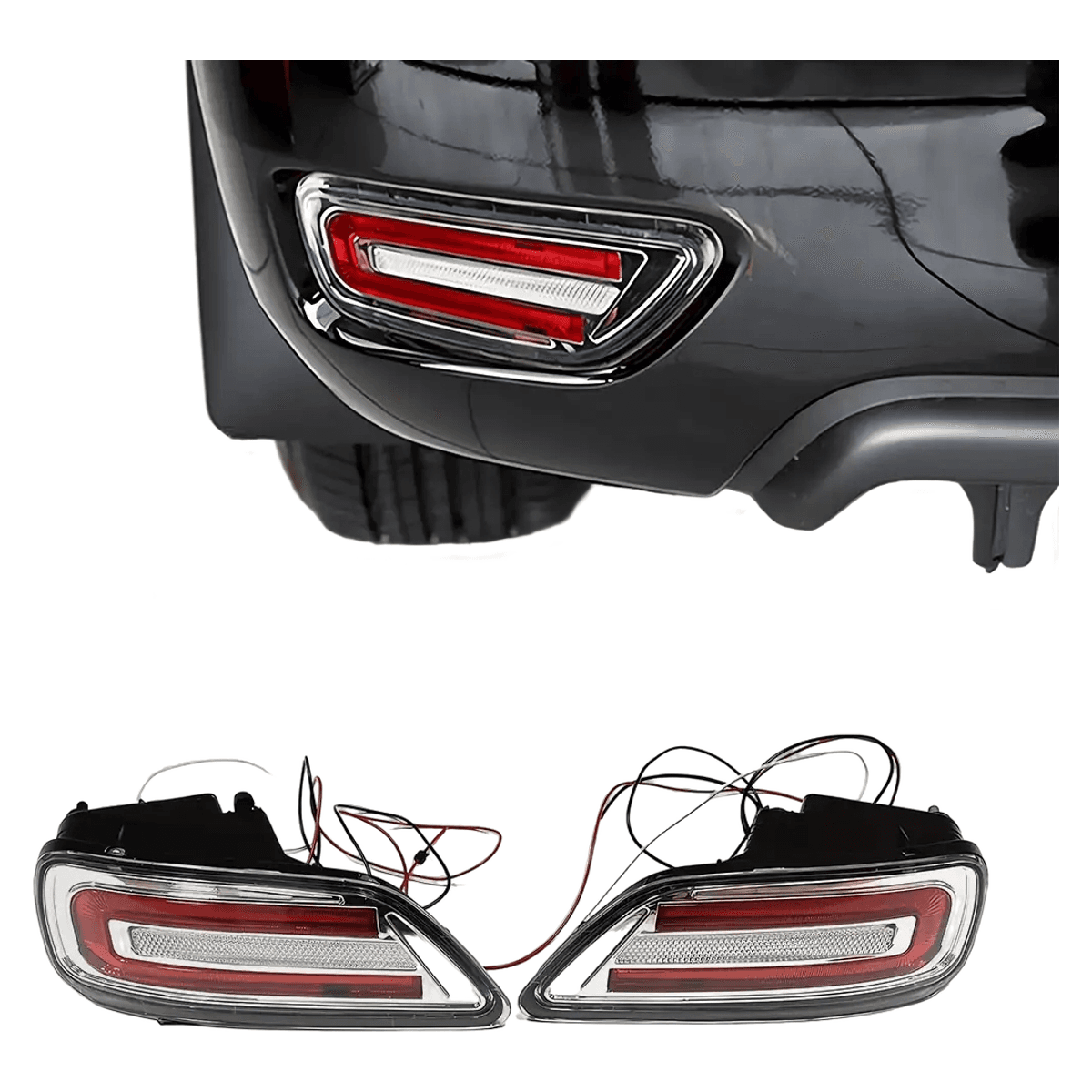 Nissan Patrol Y62 LED Rear Bumper Fog Light 2010-2019