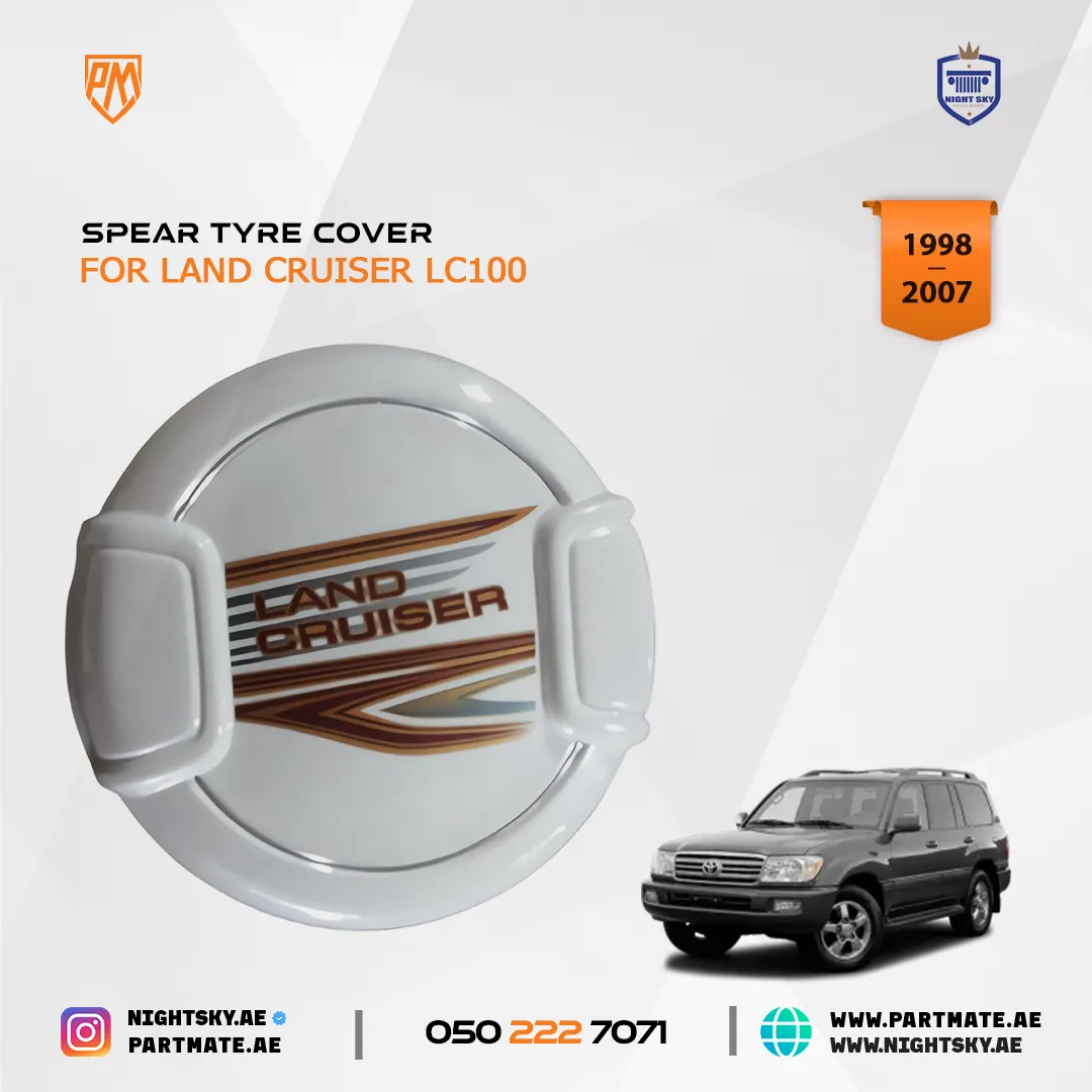 Toyota Land Cruiser FJ100 Spare Tire Cover – Plastic
