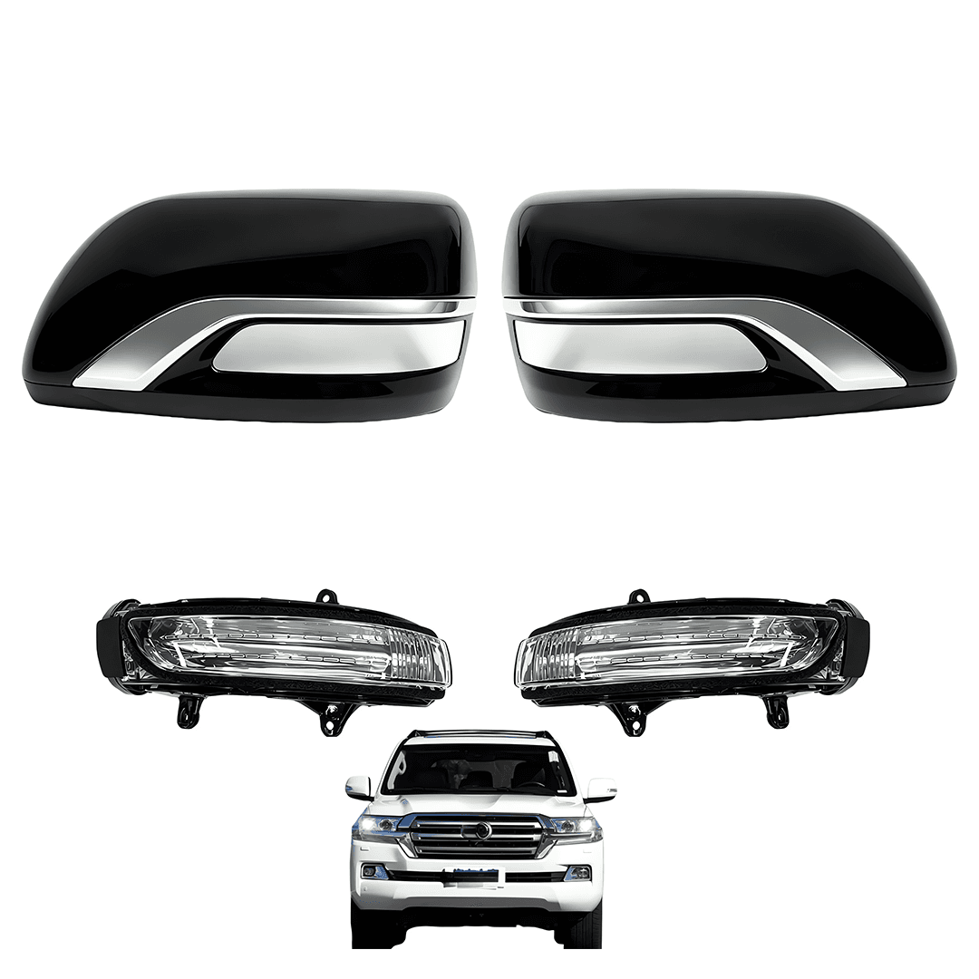 LED Side Mirror Cover for Toyota Land Cruiser LC200 2017-2019
