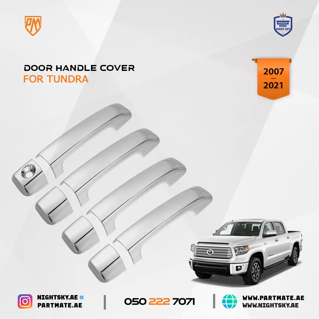 Toyota Tundra 2007-2020 Chrome Door Handle Cover 4PCS