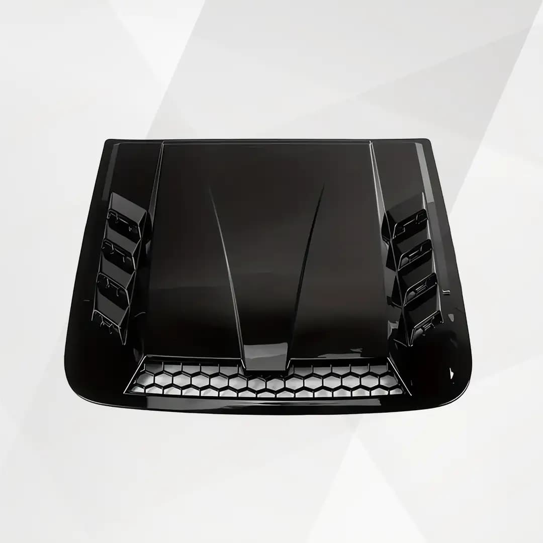 Universal Hood Ventilation Cover ABS Front Engine Airflow Inlet