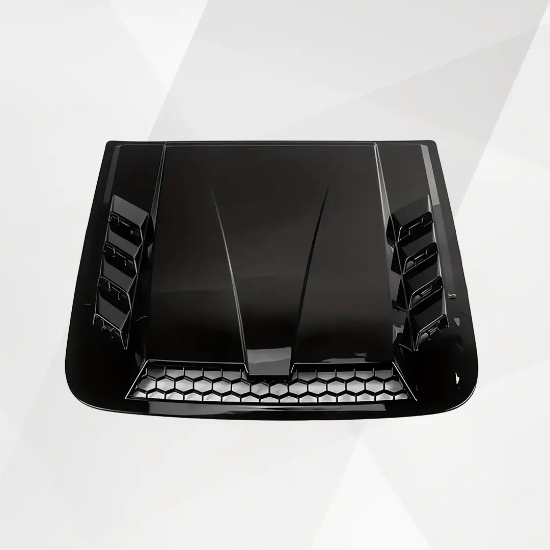 Universal Hood Ventilation Cover ABS Front Engine Airflow Inlet