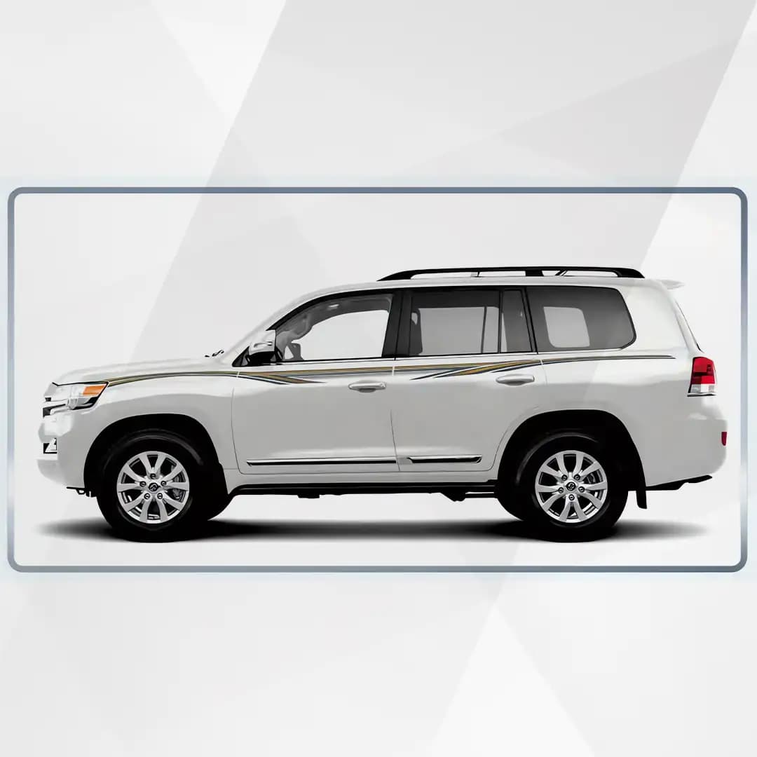 Toyota Land Cruiser LC200 VXR Side Stripes 2017