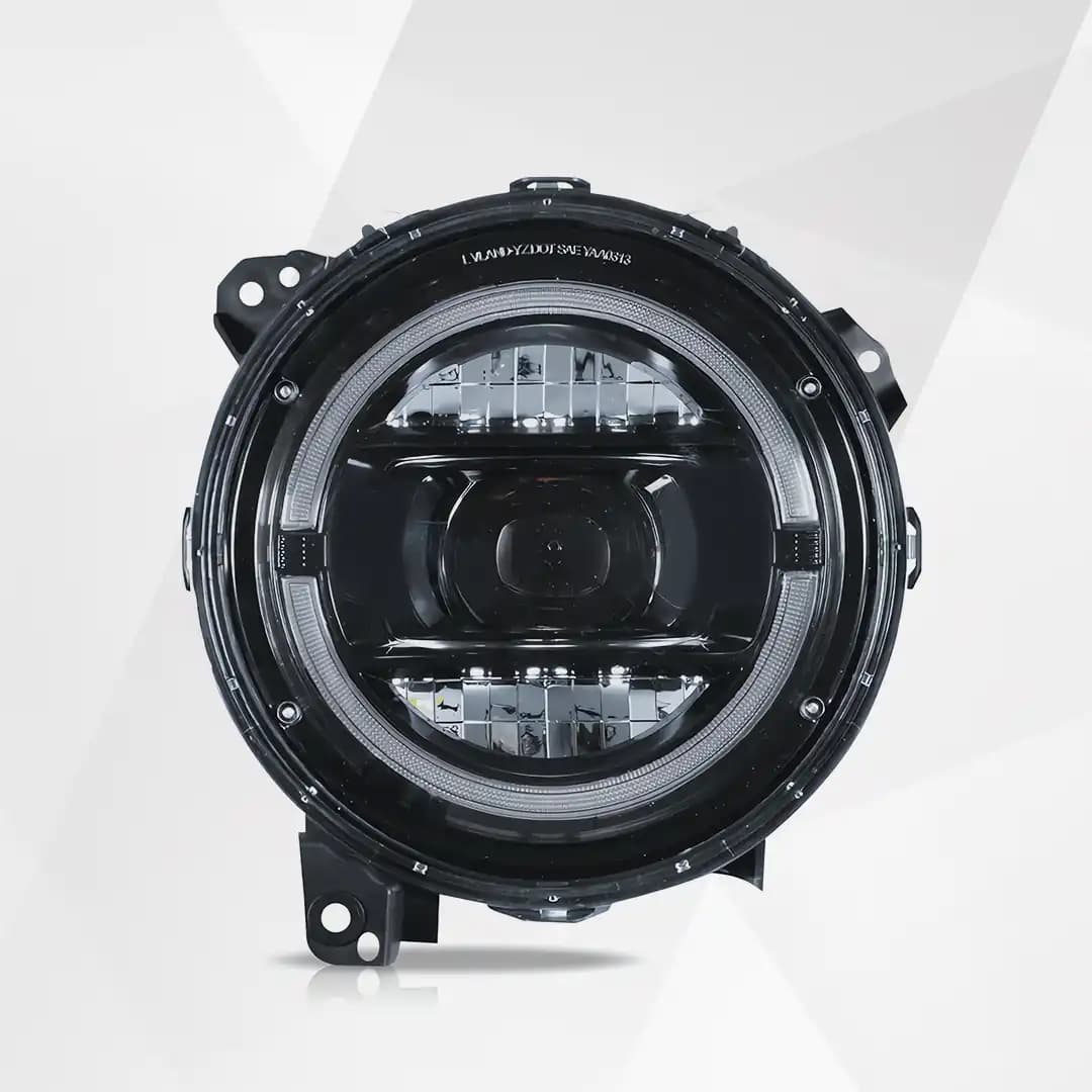 Jeep Wrangler JL/JLU & Gladiator JT 2018-Up Full LED Headlights – Rubicon Style with Start-Up Animation