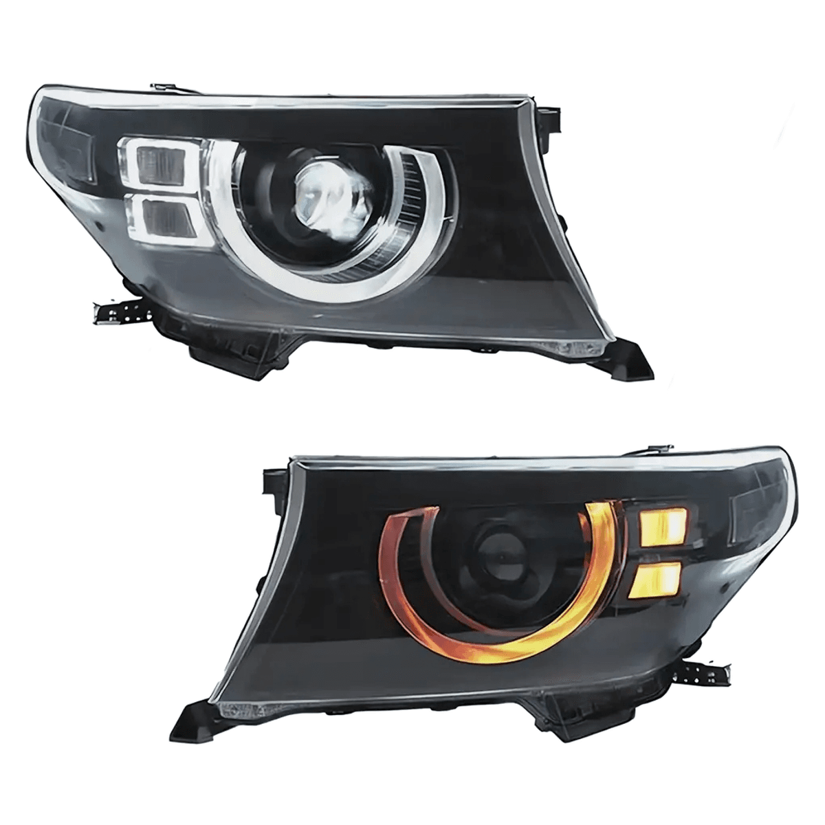 Toyota Land Cruiser LC200 2008-2015 LED Headlight Assembly DRL Projector
