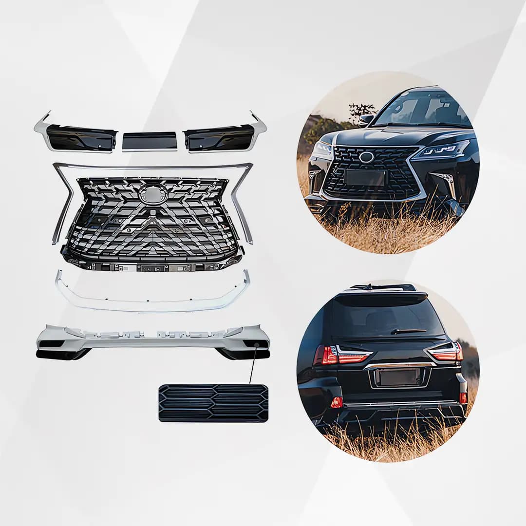 Lexus LX570 Front & Rear Bumper Body Kit 2021