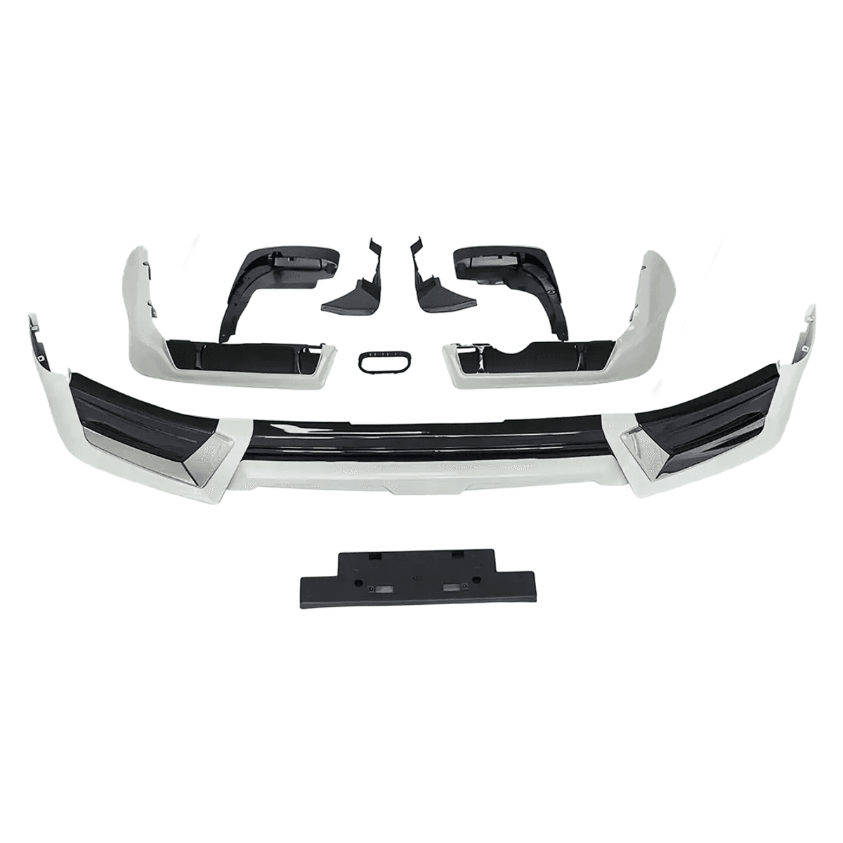 Toyota Land Cruiser FJ200 2020 Front & Rear Down Spoiler Kit