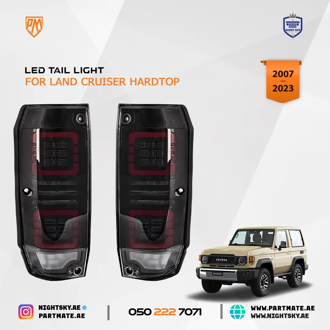 Toyota Land Cruiser LC70 Series Plug & Play Tail Lights