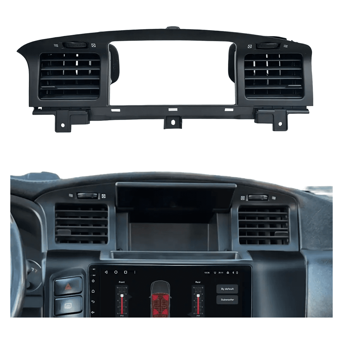 Nissan Patrol Y61 Dashboard AC Center Air Vent Frame Trim 2005-2023