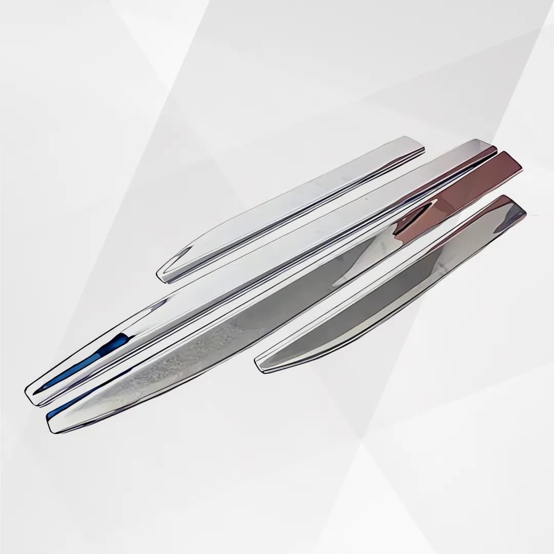 Chrome Side Door Molding Trim for Nissan Armada / Patrol Y62 (2013–2019)