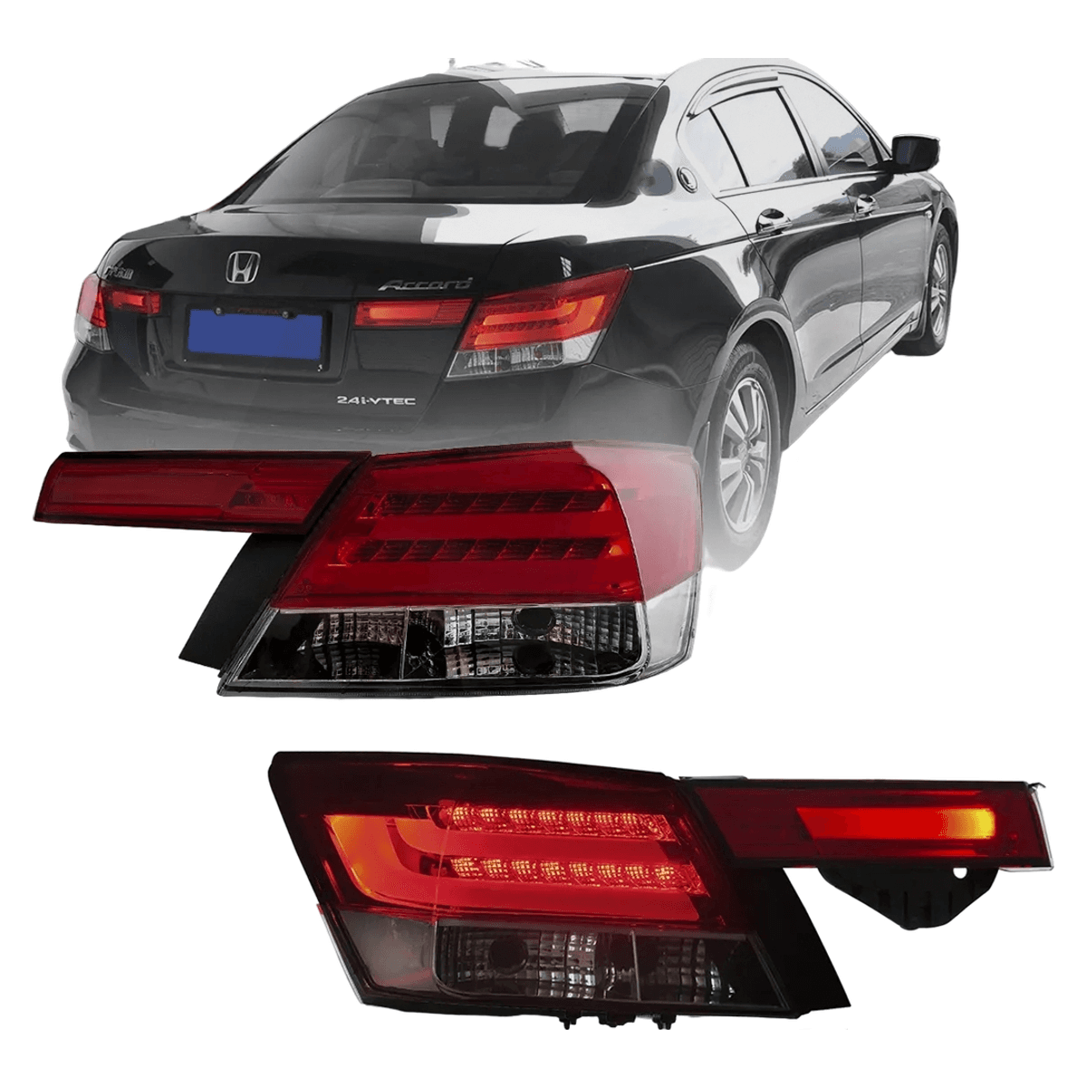 VLAND LED Tail Lights for Honda Accord 8th Gen 2008-2012 – 4PCS