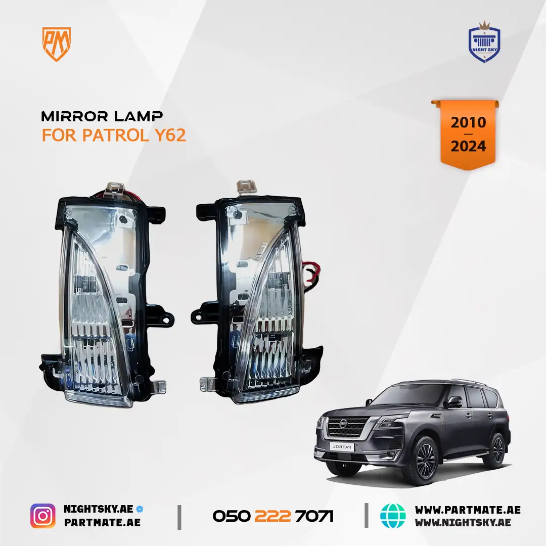 Nissan Patrol Y62 Side Mirror Turn Signal Light Upgrade