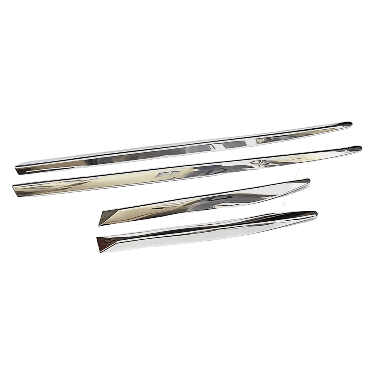 Lexus LX570 Side Door Sill Molding Trim Plates 4PCS Chrome 2016-2021