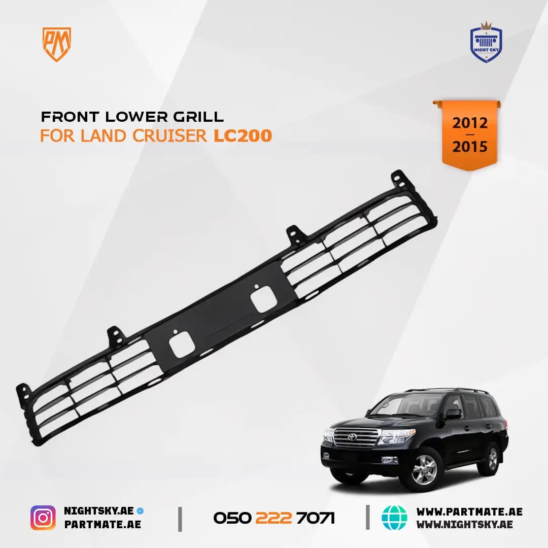 Toyota Land Cruiser FJ200 2012-2015 Front Lower Grille
