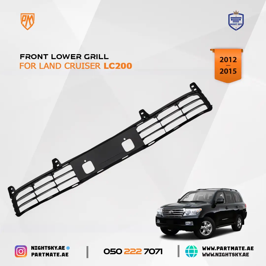 Toyota Land Cruiser FJ200 2012-2015 Front Lower Grille