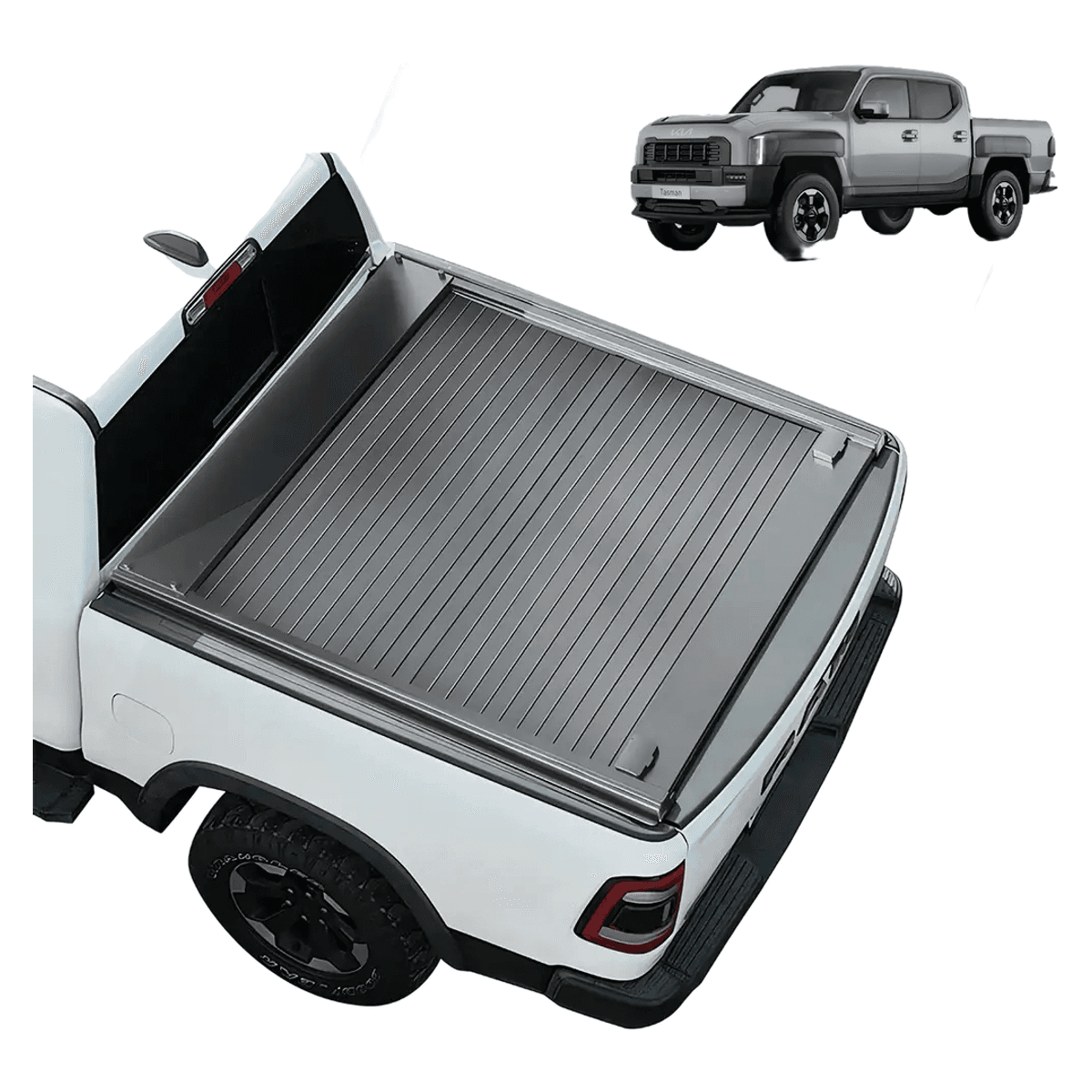 KIA Tasman Retractable PM Tonneau Cover 2024-2026