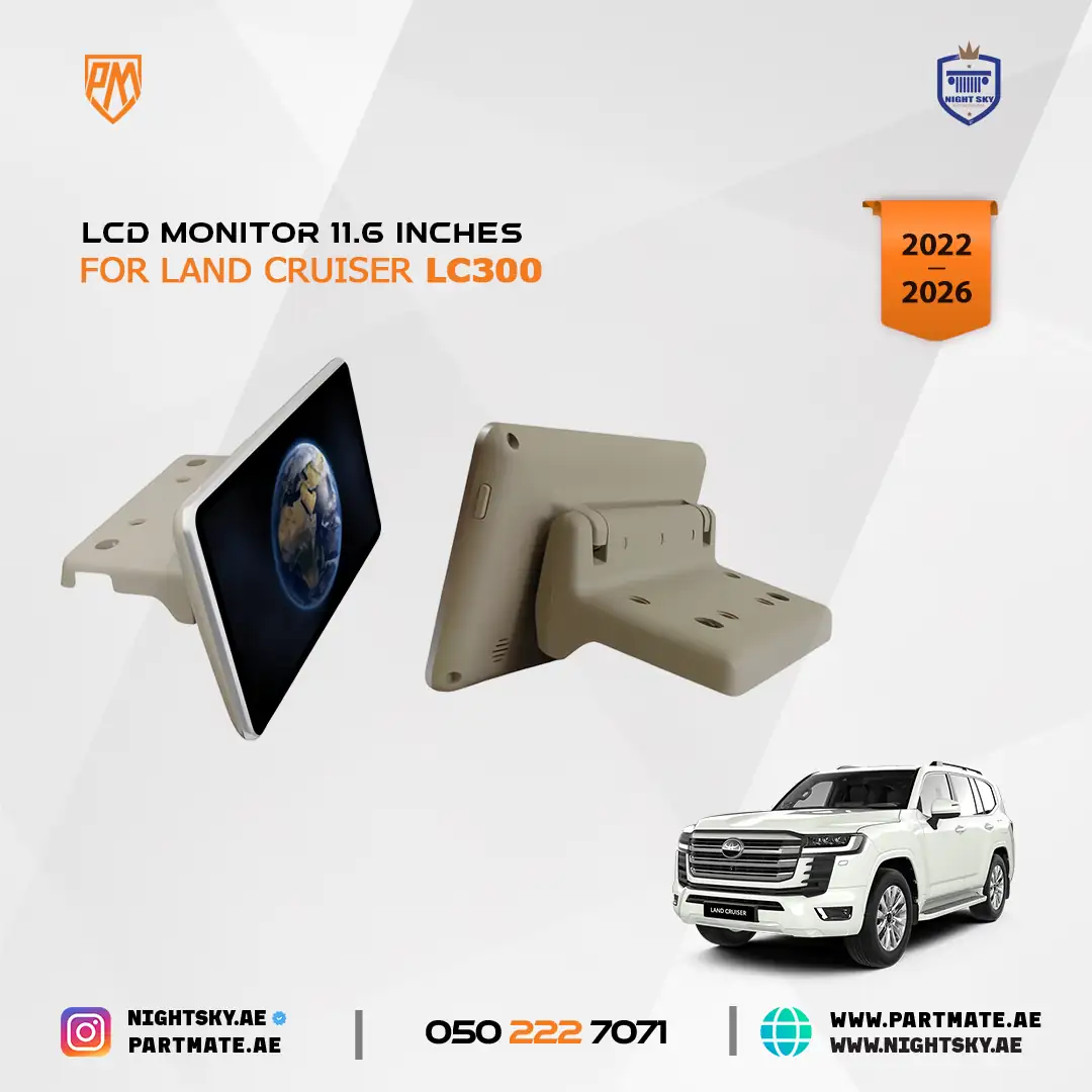 11.6-Inch Android Headrest Monitor for Land Cruiser LC200 LC300