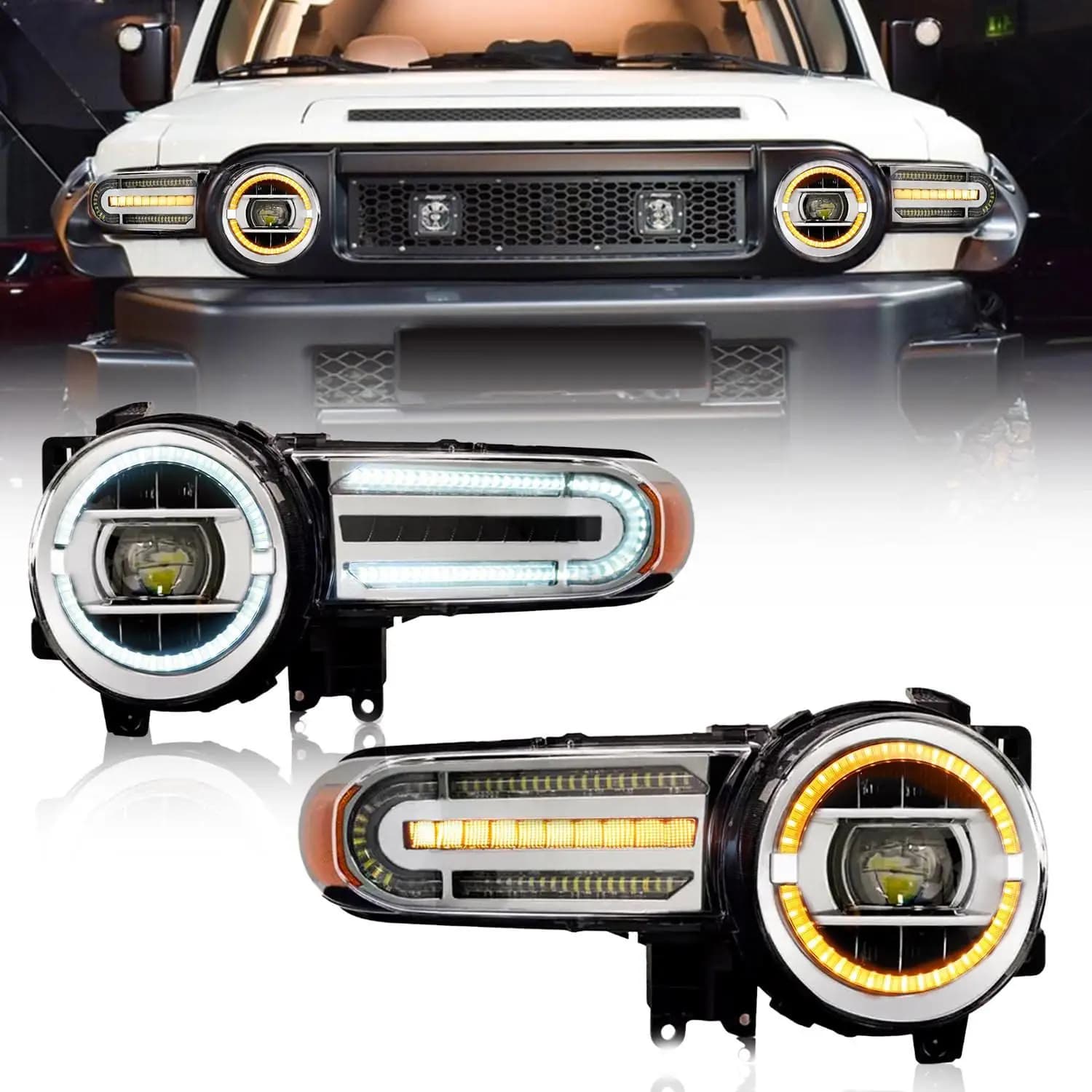 Toyota FJ Cruiser Archaic LED Headlights (2007-2021)