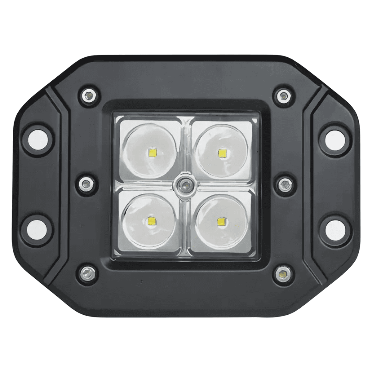 4-Inch Square LED Fog Lamp – Universal Heavy-Duty Off-Road Light
