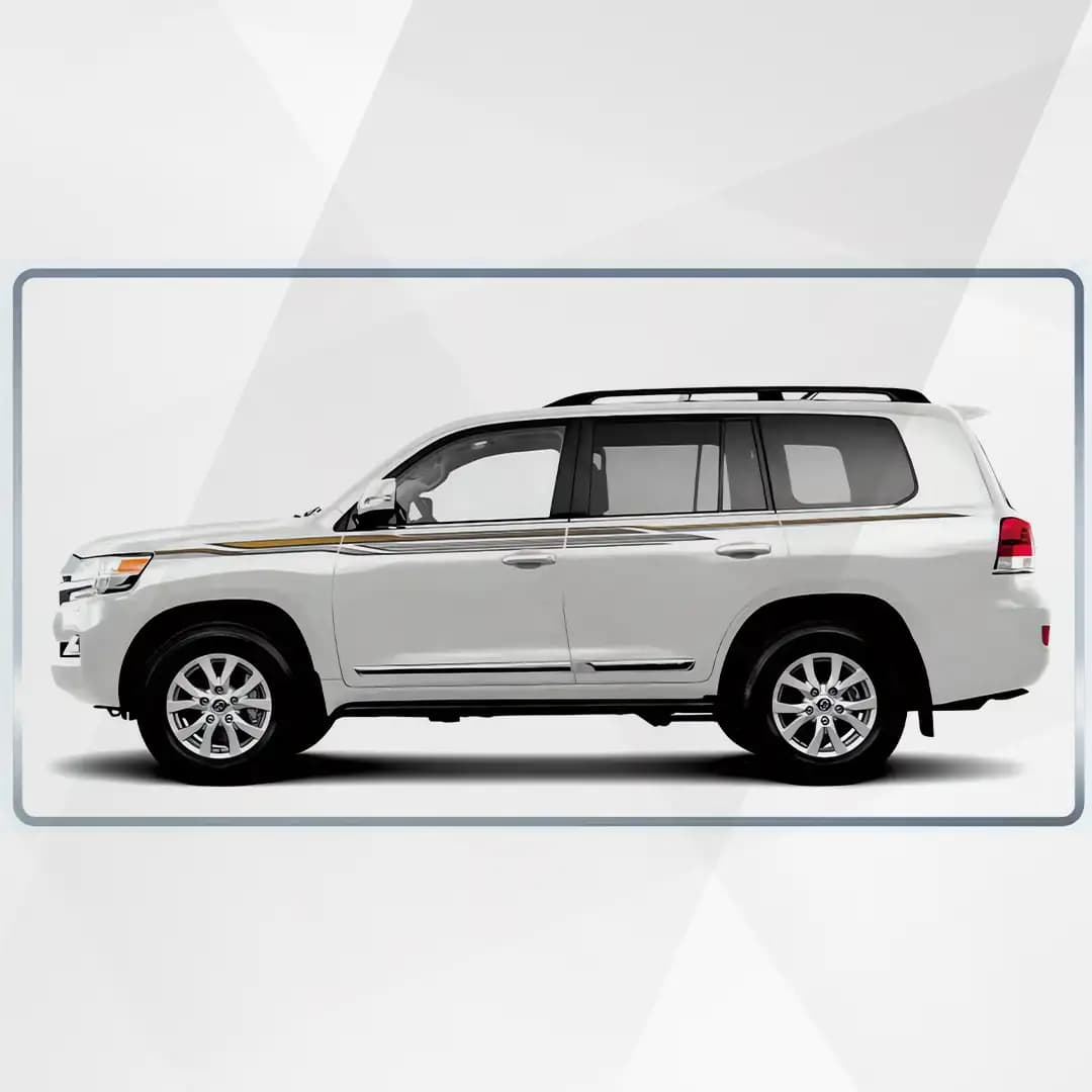 Toyota Land Cruiser LC200 VXR Side Stripes 2018