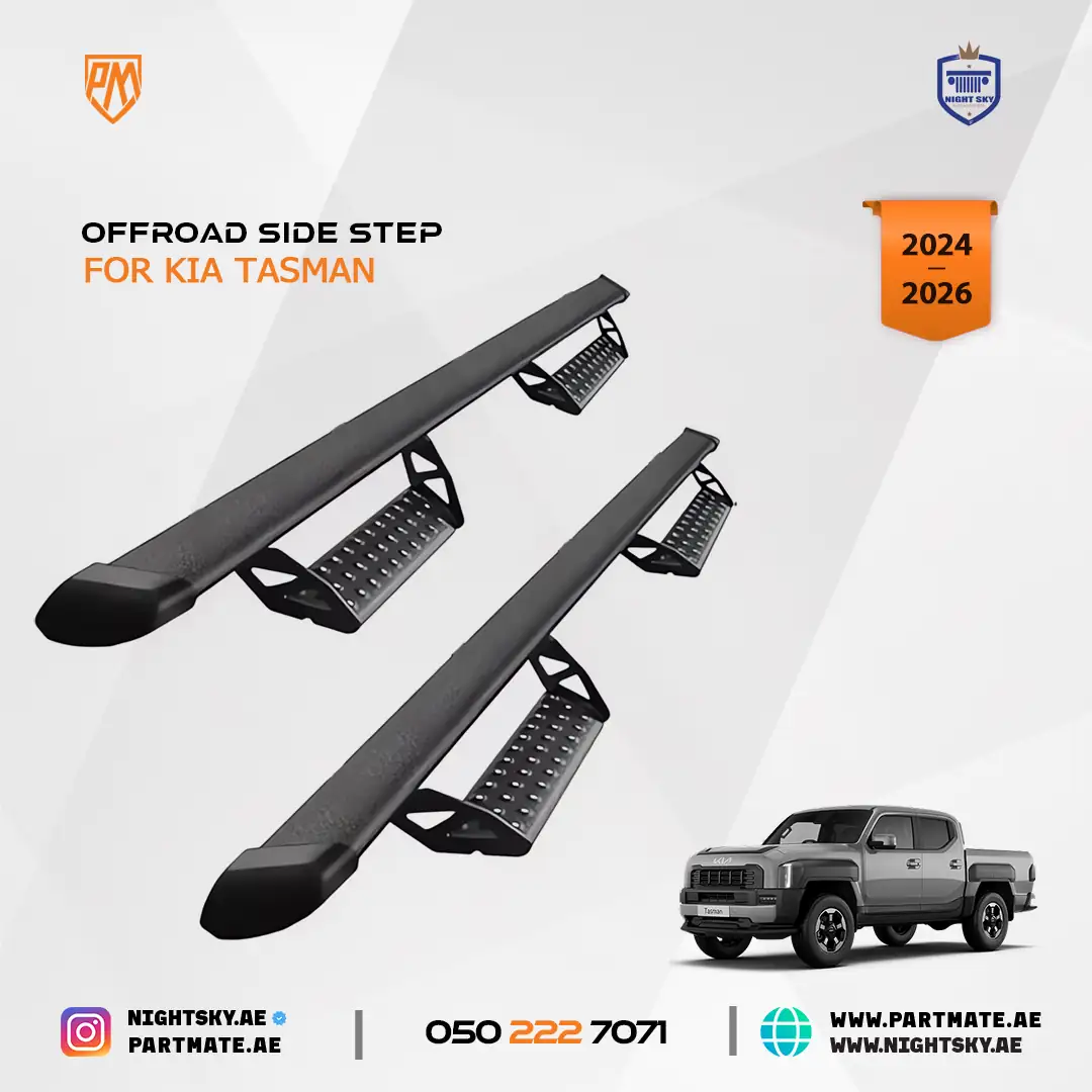 KIA Tasman Off-Road Side Step Running Boards 2024-2026