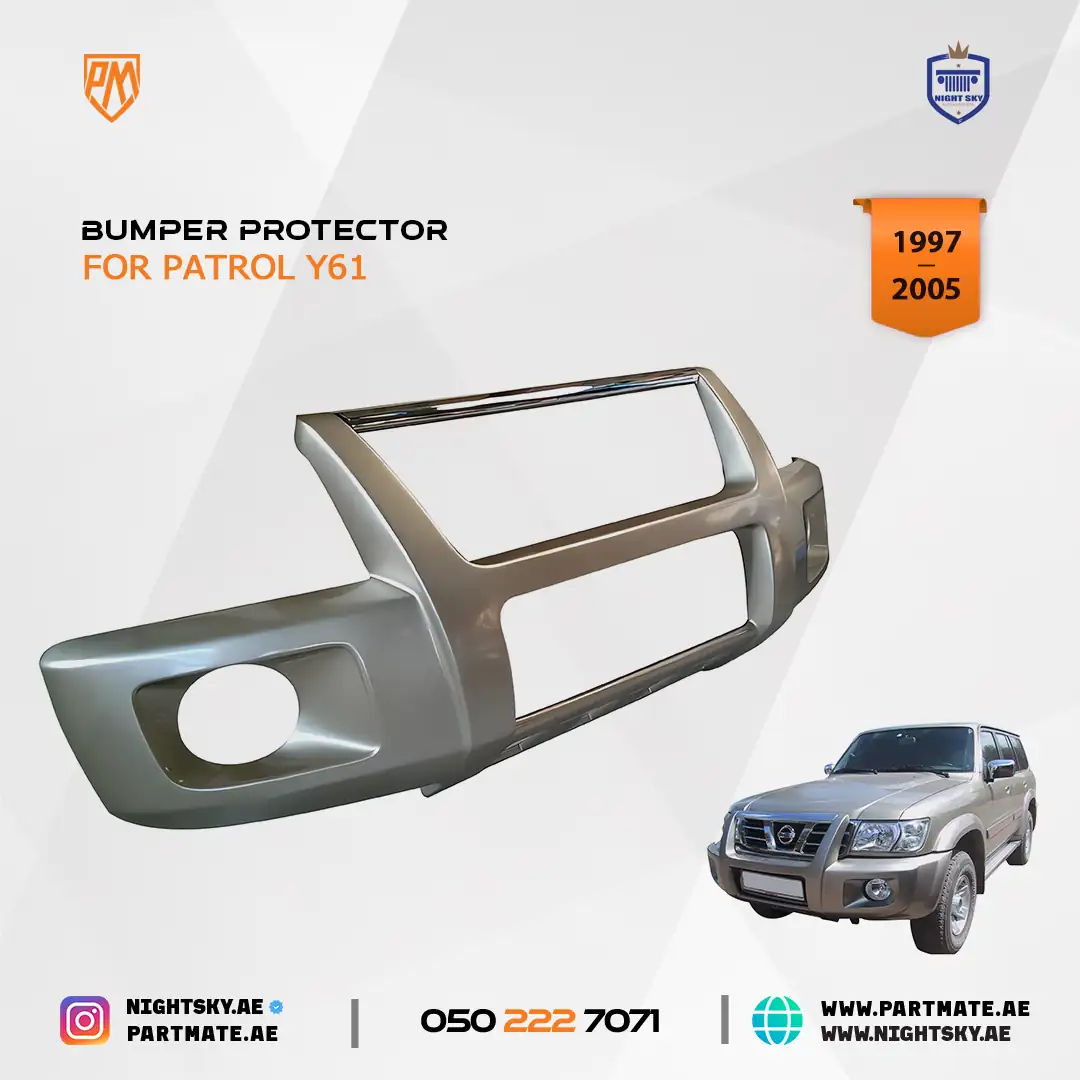 Nissan Patrol Y61 Front Bumper Protector Guard 1997-2005
