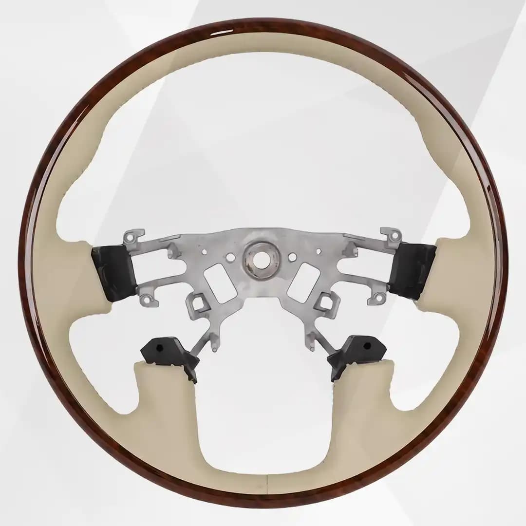 Custom Racing Steering Wheel for Nissan Patrol Y62 (2010–2018) – Sport Upgrade