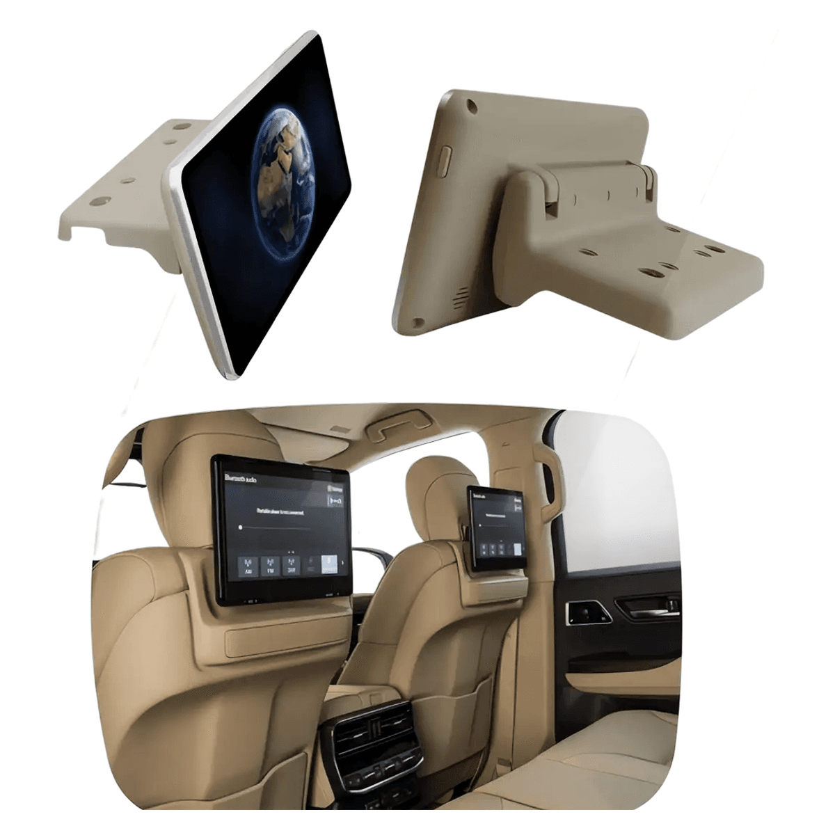 11.6-Inch Android Headrest Monitor for Land Cruiser LC200 LC300