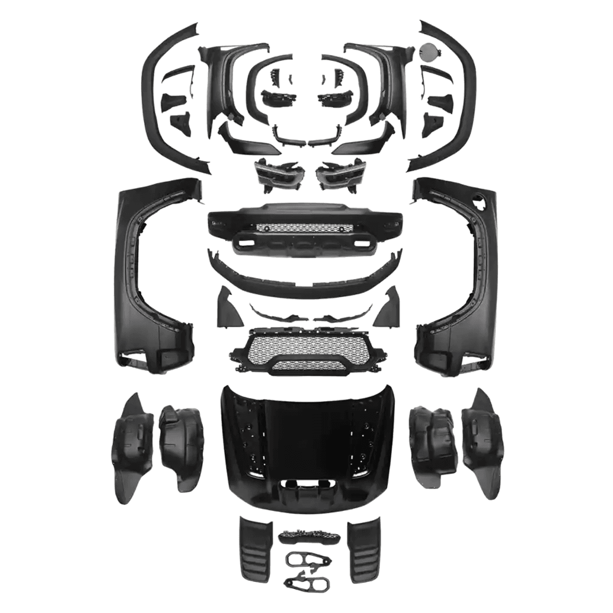 Dodge Ram Conversion Kit (2013–2018 → TRX) – Upgrade wo Tail Lights