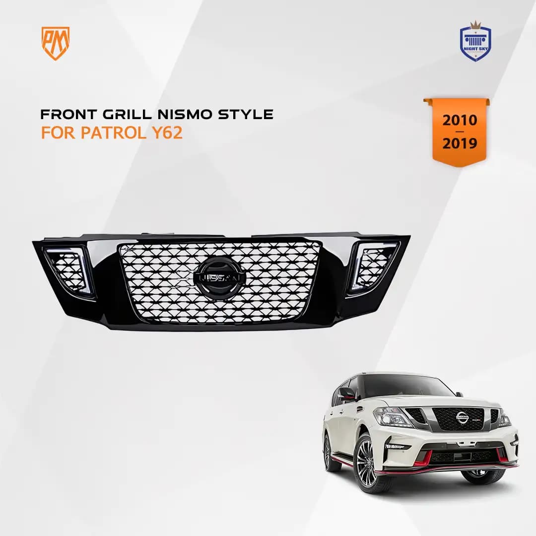 Nissan Patrol Y62 NISMO Style Front Grille