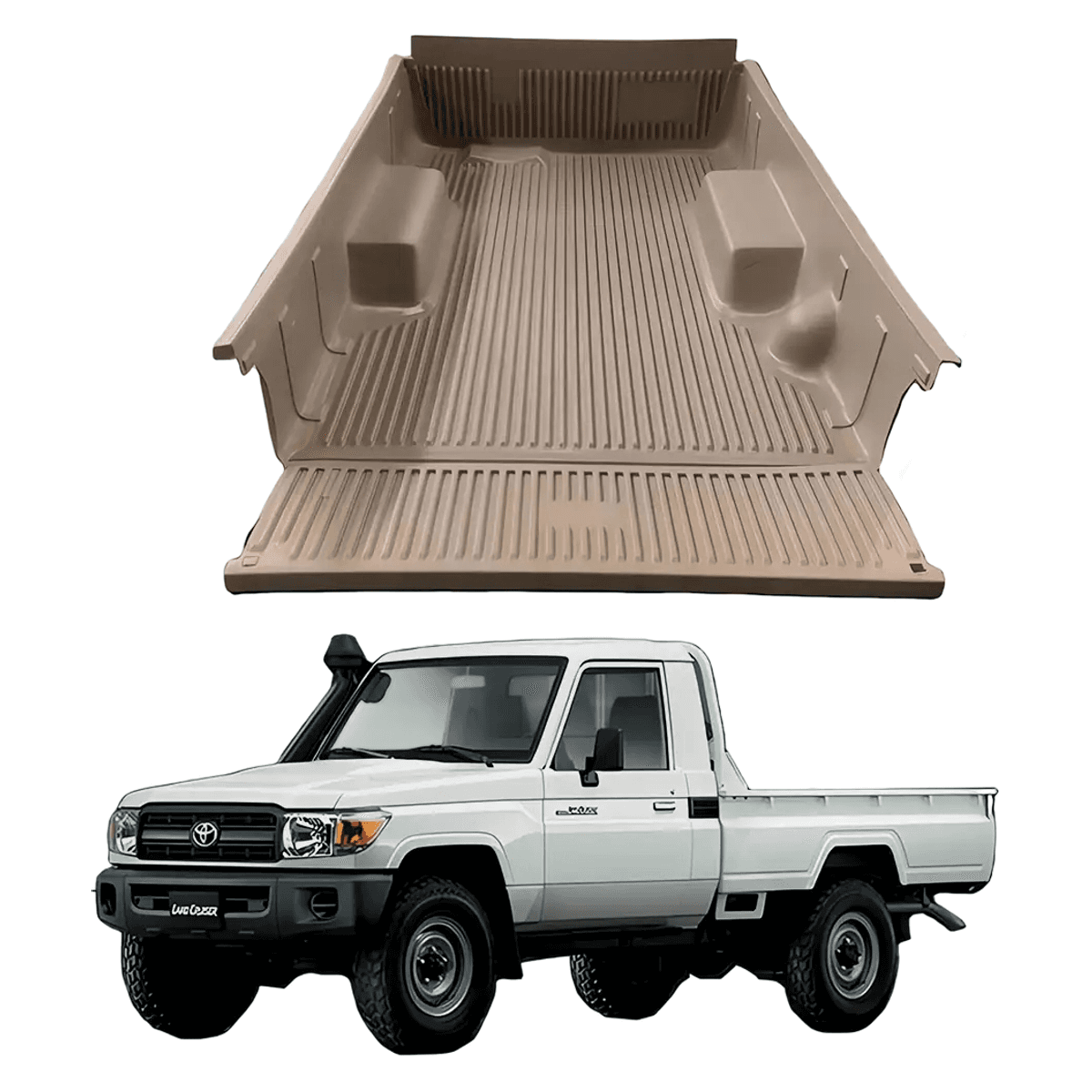 Toyota Land Cruiser LC79 Pickup Bed Liner 2007-2023