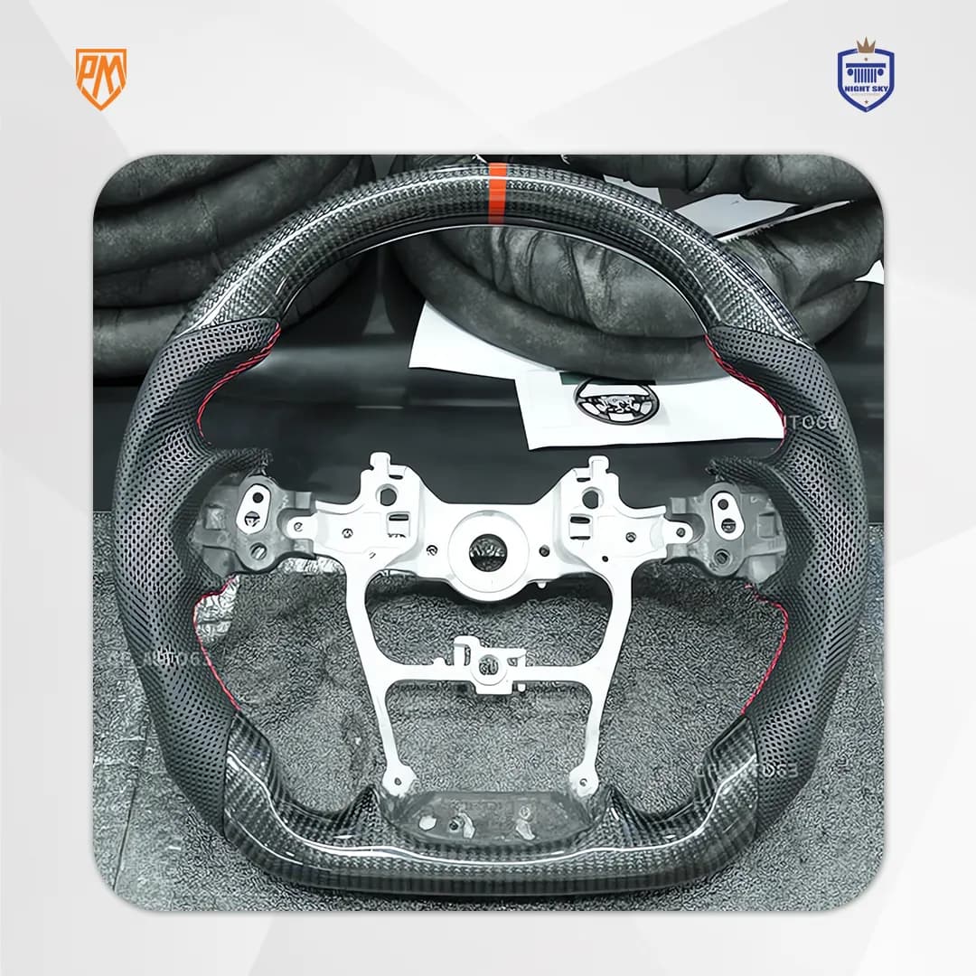 Toyota Land Cruiser LC300 Carbon Fiber Steering Wheel (2022-2025)