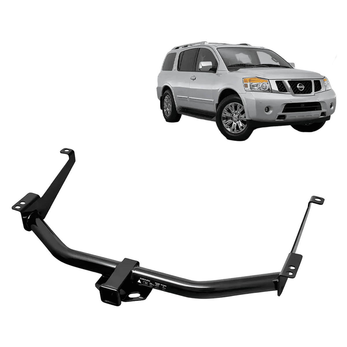 Nissan Armada Rear Bumper Trailer Hitch Tow Receiver 2004-2014