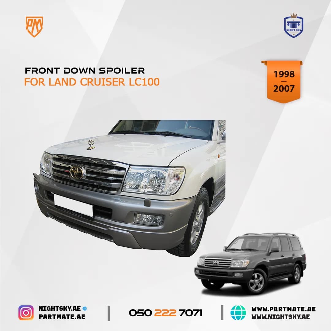 Front Spoiler for Toyota Land Cruiser LC100 (2006)