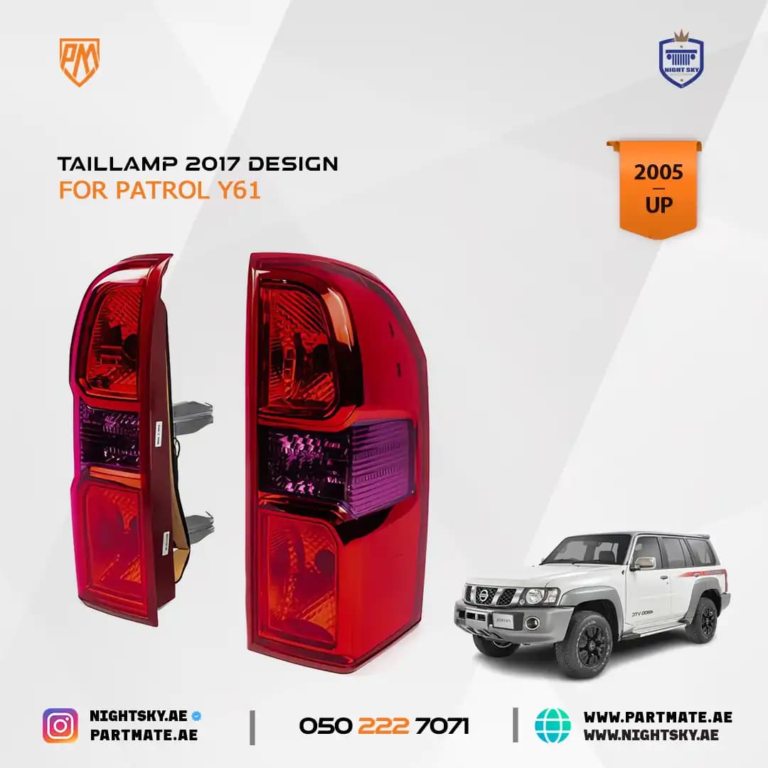 Nissan Patrol Y61 Super Safari Tail Lamps (2005–2017) – VTC Design