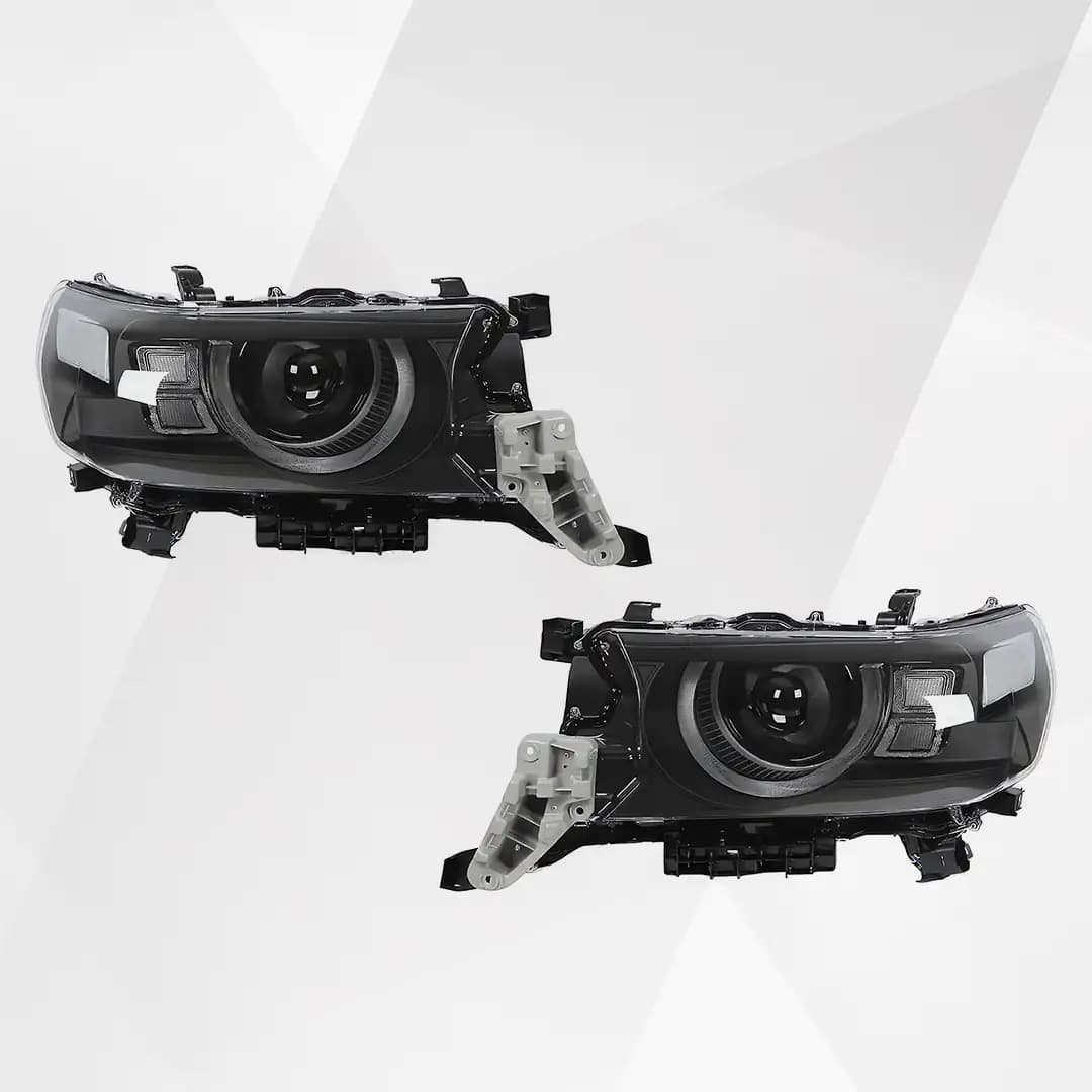 Toyota Land Cruiser LC200 2016-2021 LED Headlights LHD Replacement Pair